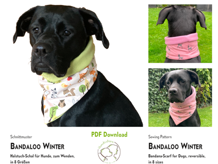 BANDALOO Winter bandana-scarf